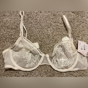Auden 36a lace see through bra new with tags